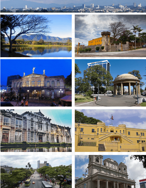 Touristenhighlights in San José, Costa Rica Touristenhighlights in San José, Costa Rica
