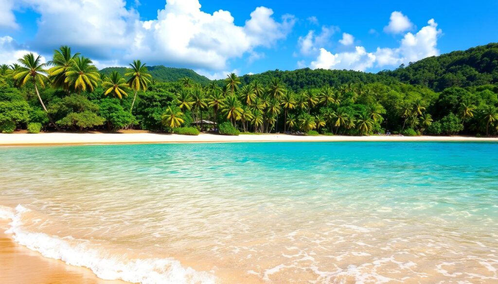 Strand an der costa rica karibikküste Strand an der costa rica karibikküste