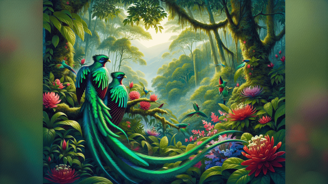 Beobachtung der Quetzal-Vögel im Los Quetzales Nationalpark – seltene Vogelart entdecken