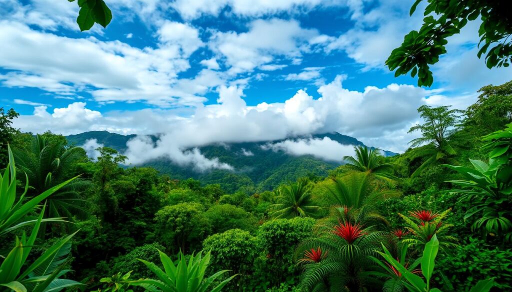 Luftfeuchtigkeit in Costa Rica im März