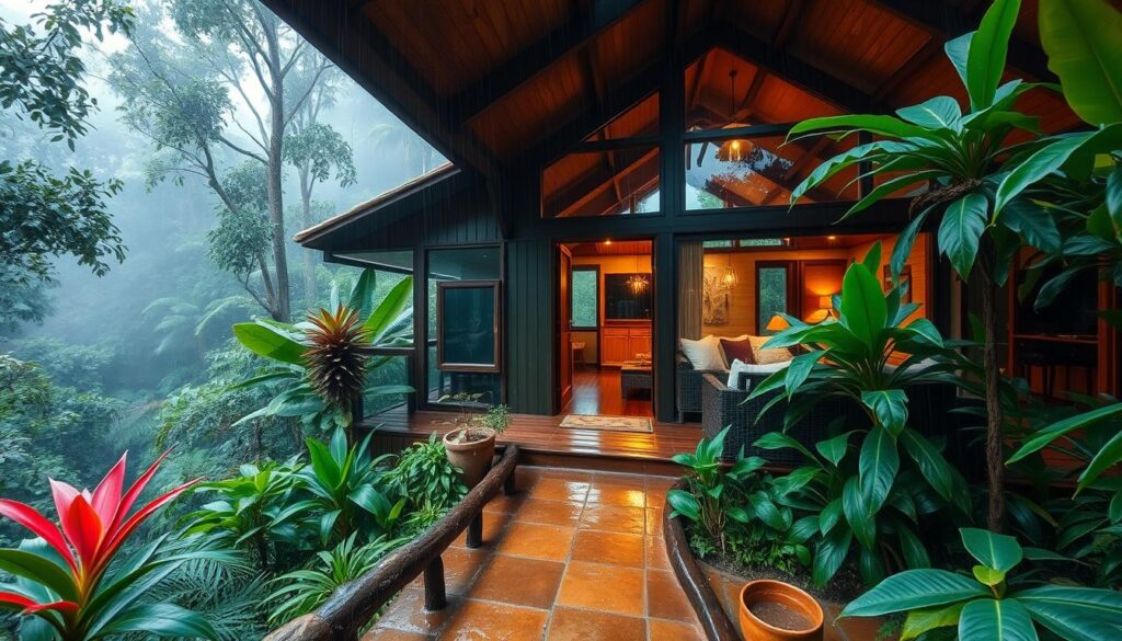Unterkunft in Costa Rica während der Regenzeit
