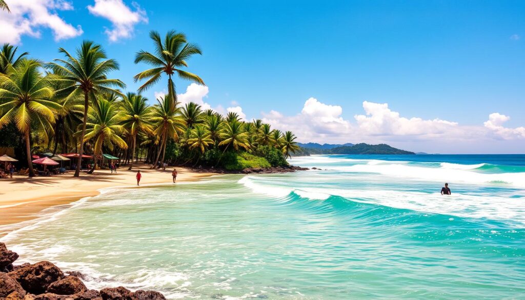 Wassertemperaturen Costa Rica April