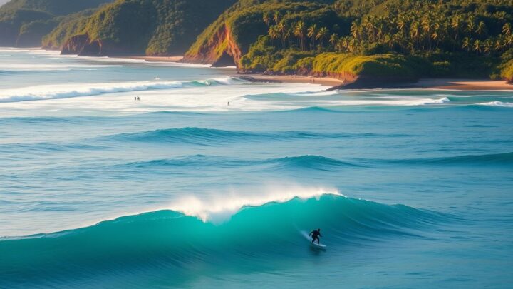 Costa Rica surfen: Perfekte Wellen am Pazifik & Karibik