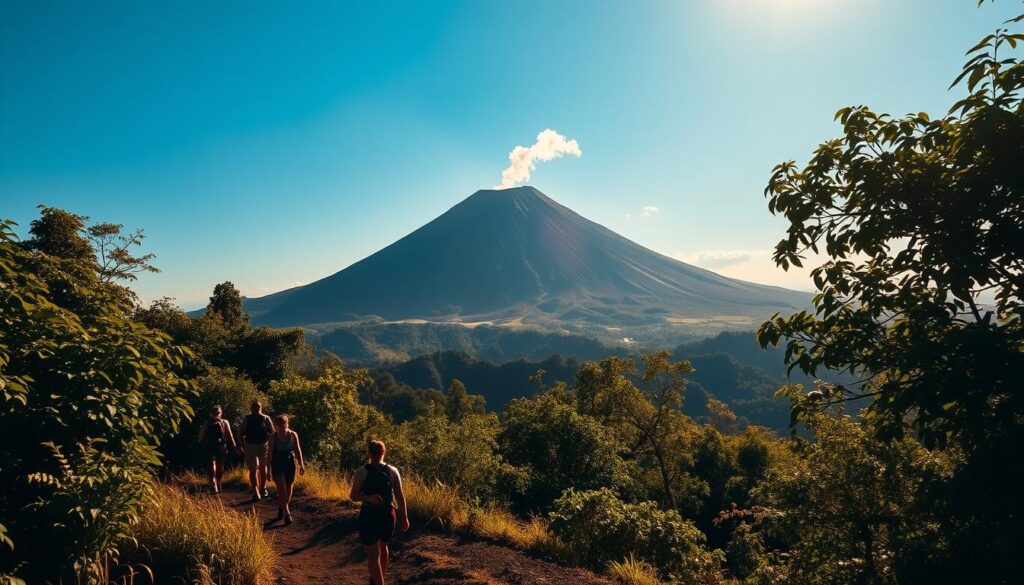 Vulkanwanderung in Costa Rica