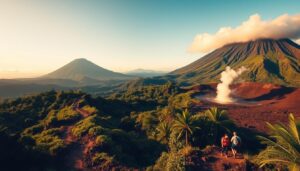 Vulkanwanderungen auf den Routen des Arenal und des Rincón de la Vieja