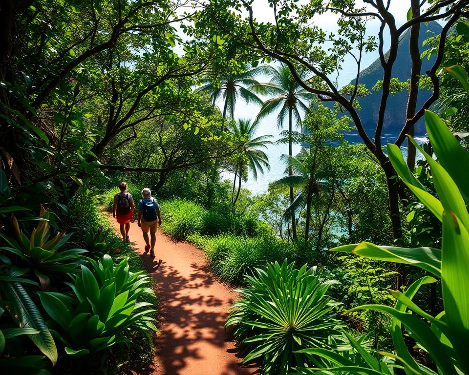 A scenic view of the trails in <a href=