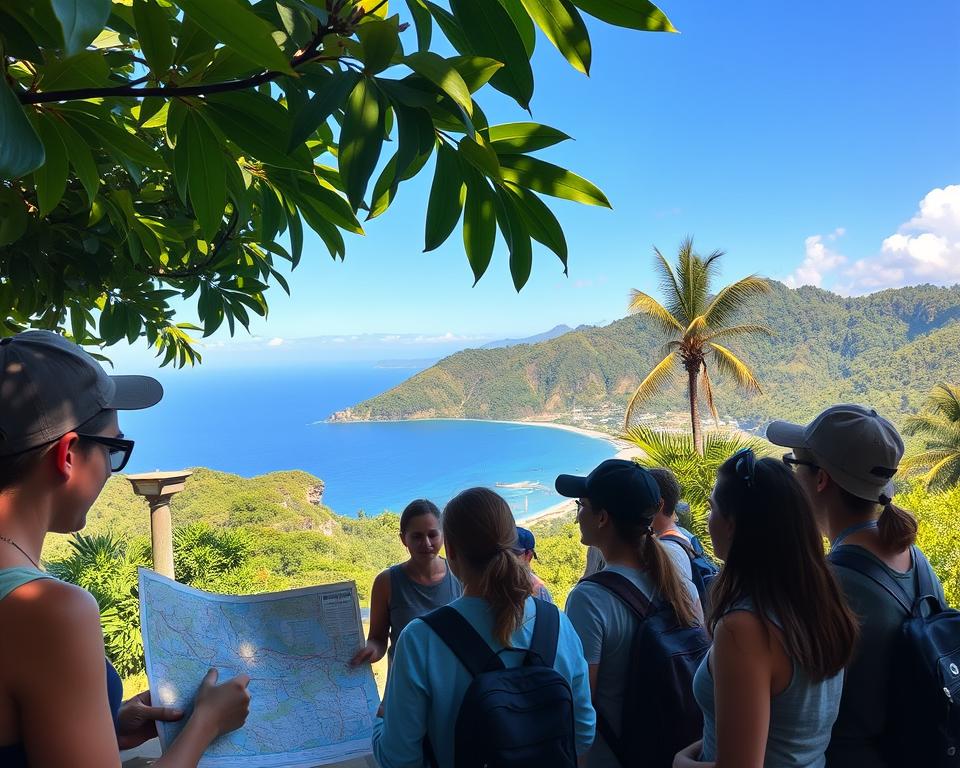 A vibrant scene depicting the journey to <a href=